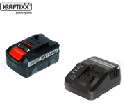 KRAFTIXX 18V 3,0 AH Starter Kit Akü Ve Şarj Cihazı