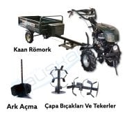 Kaan 29-S3 Çapa Makinası + Kaan Krm 200 Römork + Ark Açma