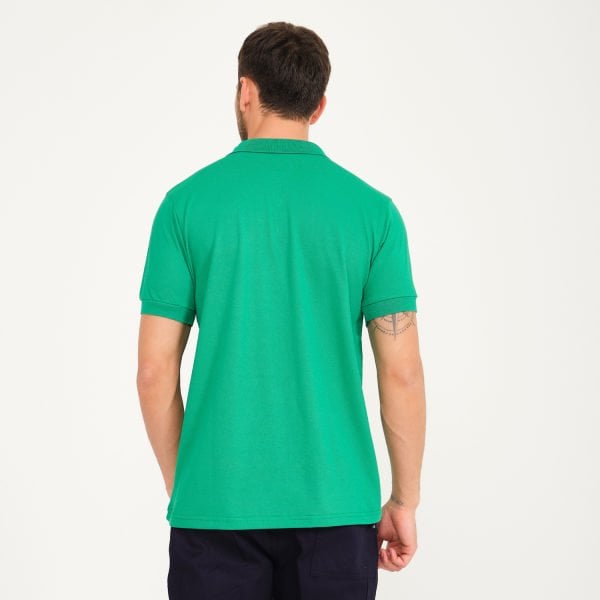 Yeşil Polo Yaka İş Tişörtü
