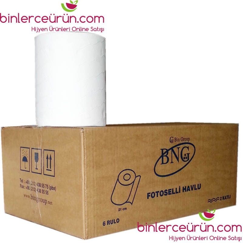 BNG Fotoselli Havlu Kağıdı Ultra 21 cm 4 kg x 6'lı