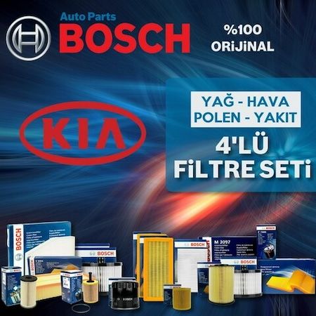 Kia Ceed 1.6 Crdi Bosch Filtre Bakım Seti 2013-2018
