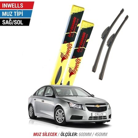 Chevrolet Cruze İnwells Muz Silecek Takımı 2009-2013