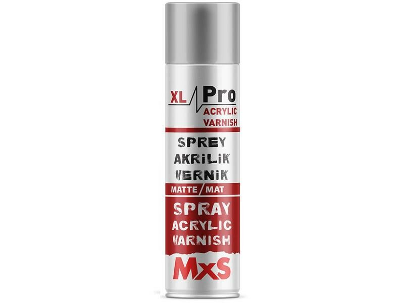 MXS XL PRO Sprey Mat Vernik 500 ml
