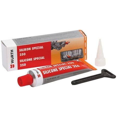 Würth Silikon Sıvı Conta Siyah 250C 70ML - 0890323