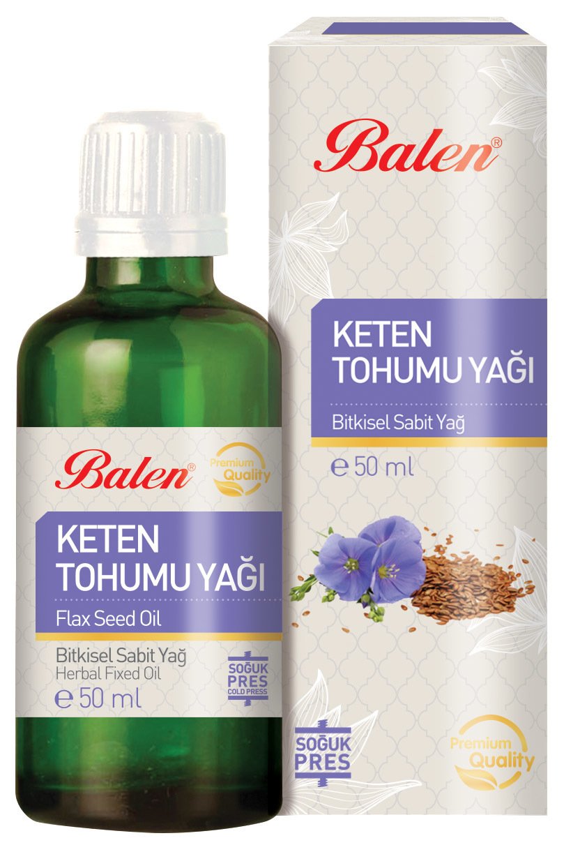 Balen Keten Tohumu Yağı 50ml