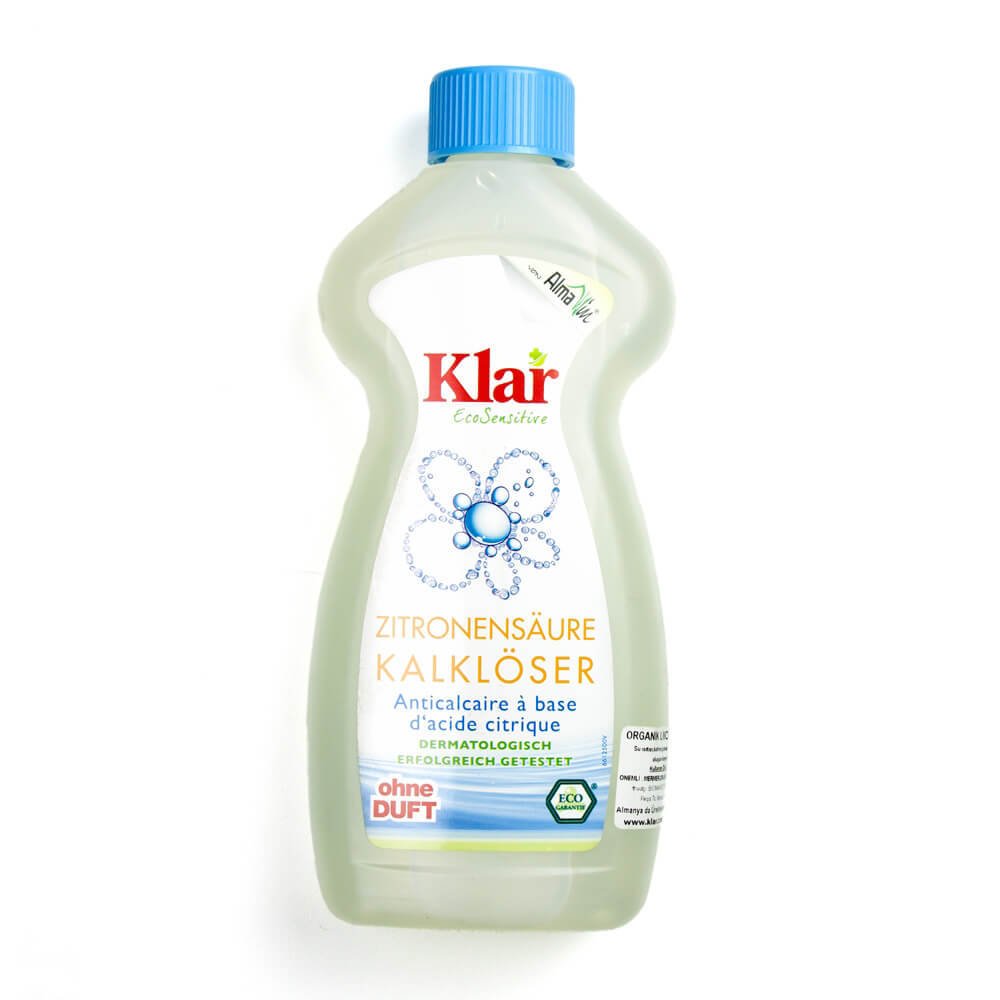 Klar Organik Limon Asitli Kireç Çözücü 500ml