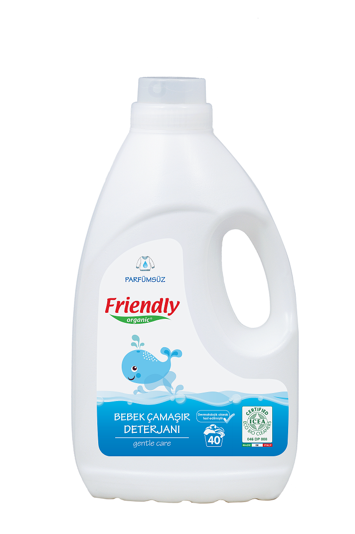 Friendly Organik Bebek Çamaşır Deterjanı 2000ml-Parfümsüz