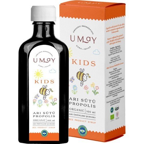 Organik Arı Sütü Propolis Bal Çocuk Karışım Şurubu 100ml