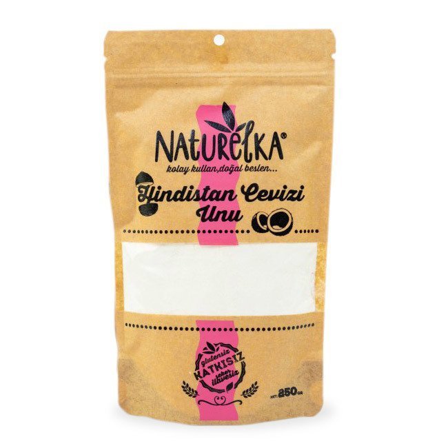 Naturelka Hindistan Cevizi Unu 250gr