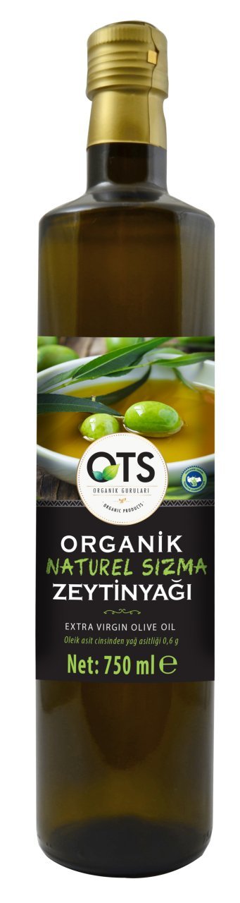 Ots Organik Naturel Sızma Zeytinyağı 750ml