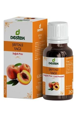 Şeftali Yağı (Soğuk Pres) 20 ml