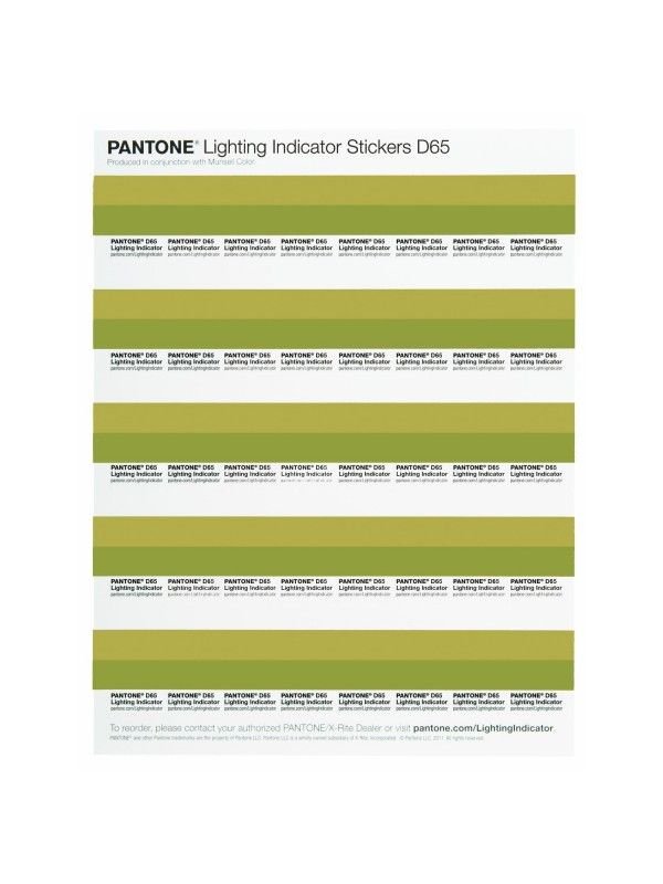 Lighting Indicator Stickers ®-LNDS-1PK-D65