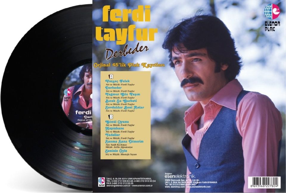 FERDİ TAYFUR - DERBEDER (LP)