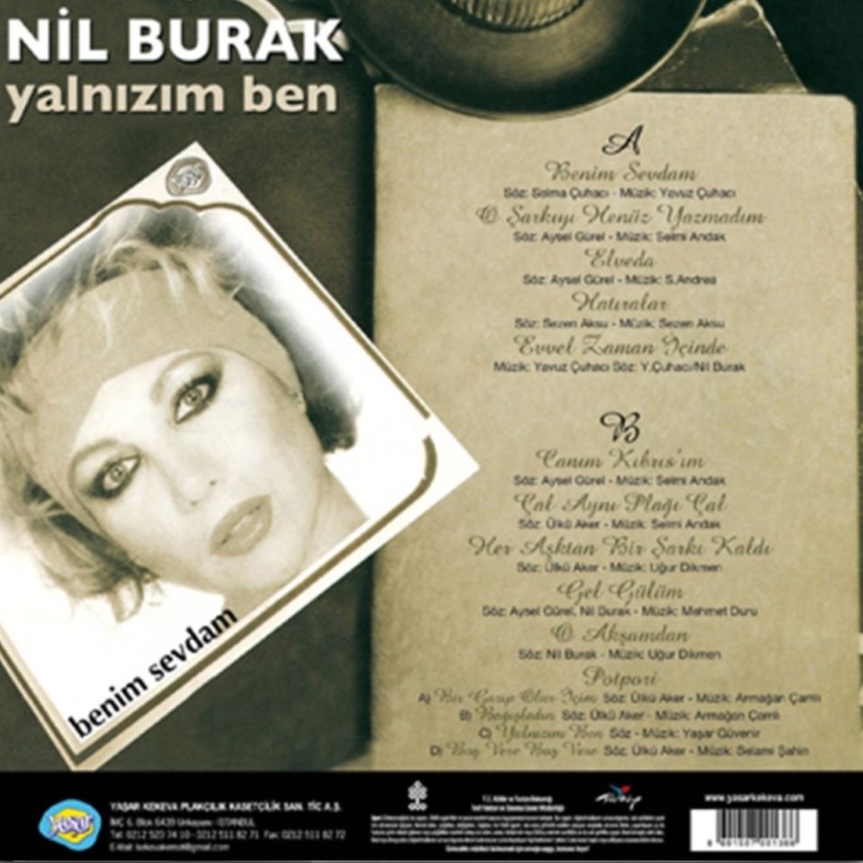 NİL BURAK - YALNIZIM BEN (LP)