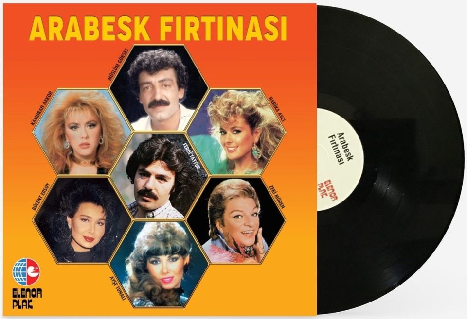 ARABESK FIRTINASI - ÇEŞİTLİ SANATÇILAR (LP)