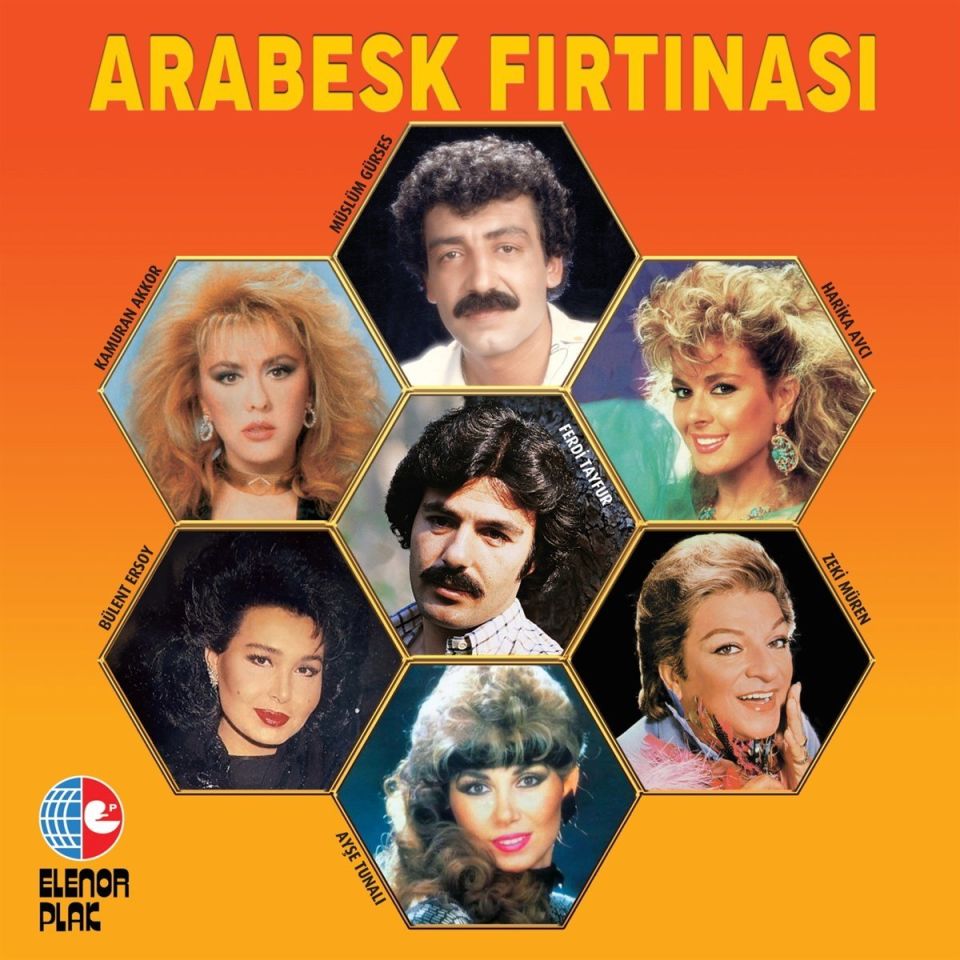 ARABESK FIRTINASI - ÇEŞİTLİ SANATÇILAR (LP)