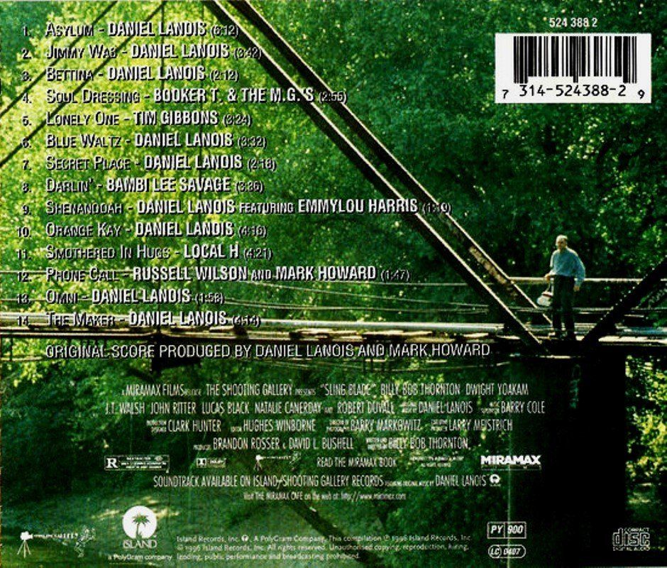 SLING BLADE - SOUNDTRACK (CD)