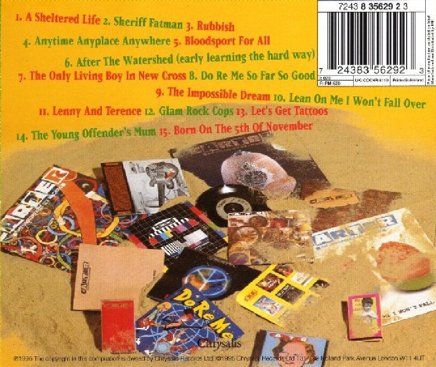 CARTER USM - STRAW DONKEY  THE SINGLES (CD) (1995)