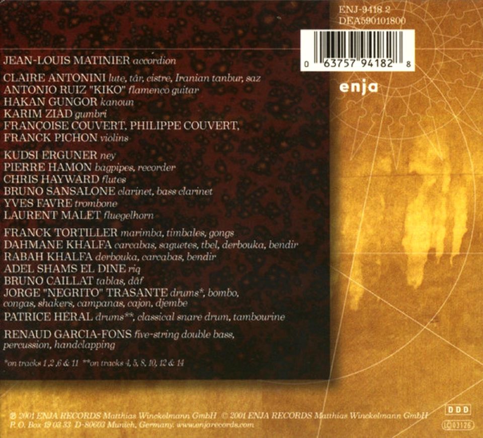 RENEUD GARCIA-FONS - NAVIGATORE (CD) (2001)