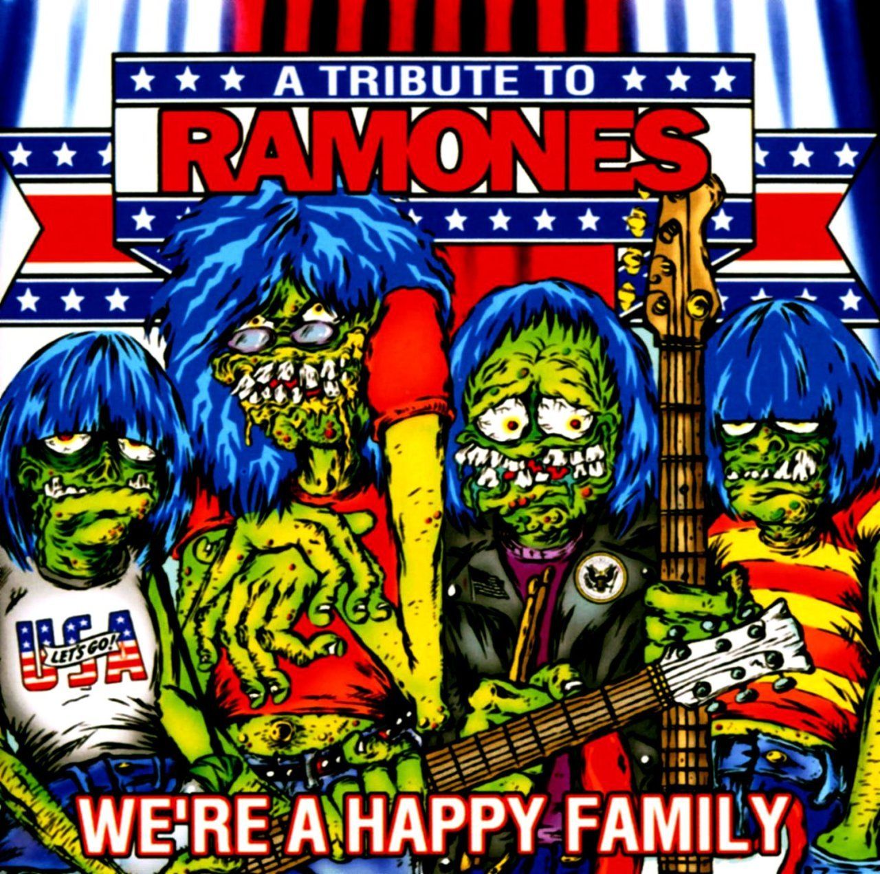 WE'RE HAPPY FAMILY - A TRIBUTE TO RAMONES (CD)
