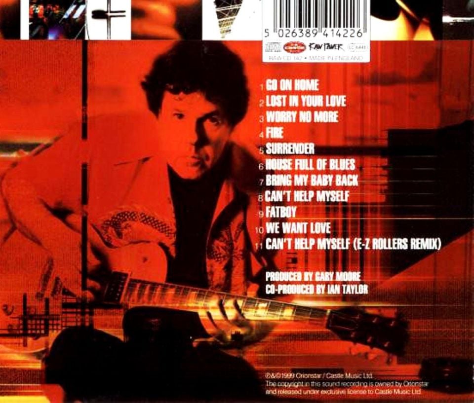 GARY MOORE - A DIFFERENT BEAT (CD) (1999)
