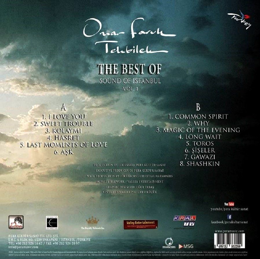 OMAR FARUK TEKBİLEK - THE BEST OF / SOUND OF İSTANBUL (LP)