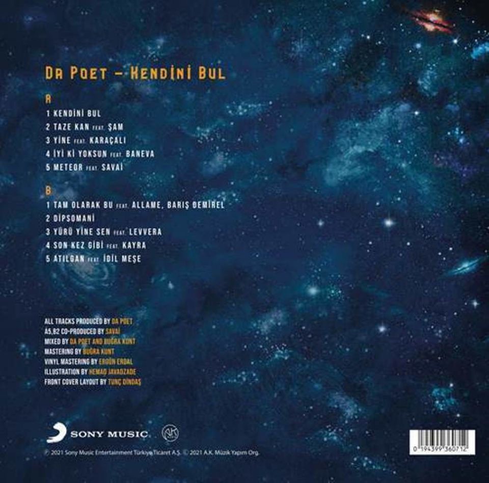 DA POET - KENDİNİ BUL (LP)