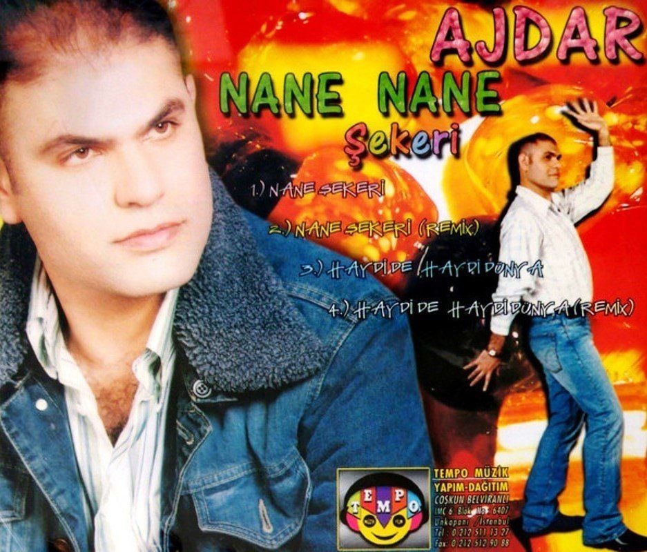 AJDAR - NANE NANE ŞEKERİ (CD) (2004)