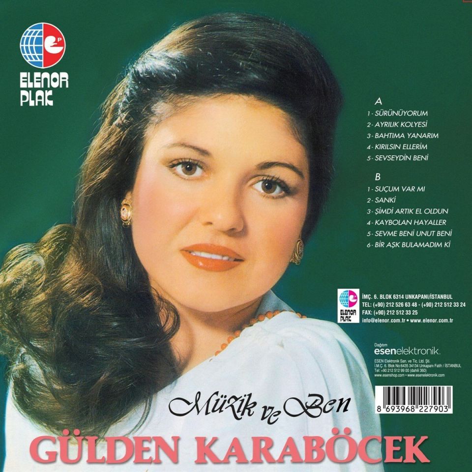 GÜLDEN KARABÖCEK - MÜZİK VE BEN (LP)