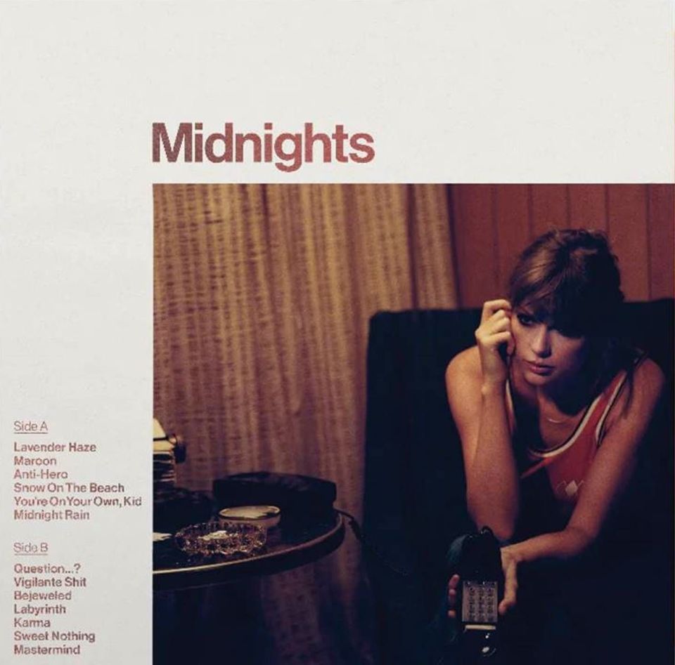 TAYLOR SWIFT - MIDNIGHTS (BLOOD MOON) (LP)