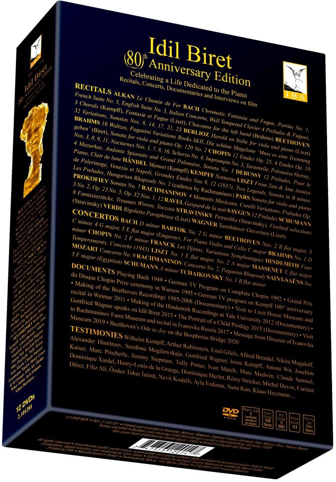 İDİL BİRET - 80TH ANNIVERSARY EDITION (12 DVD)