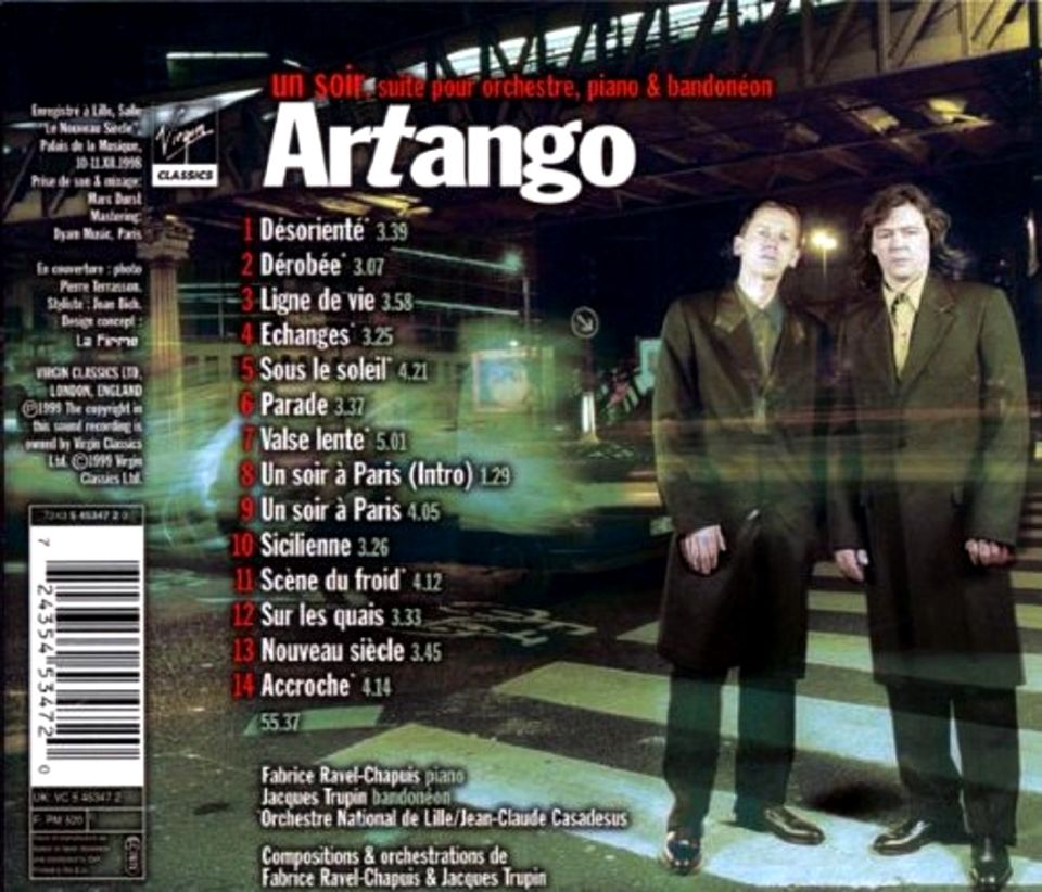 ARTANGO - UN SOIR (CD) (1999)