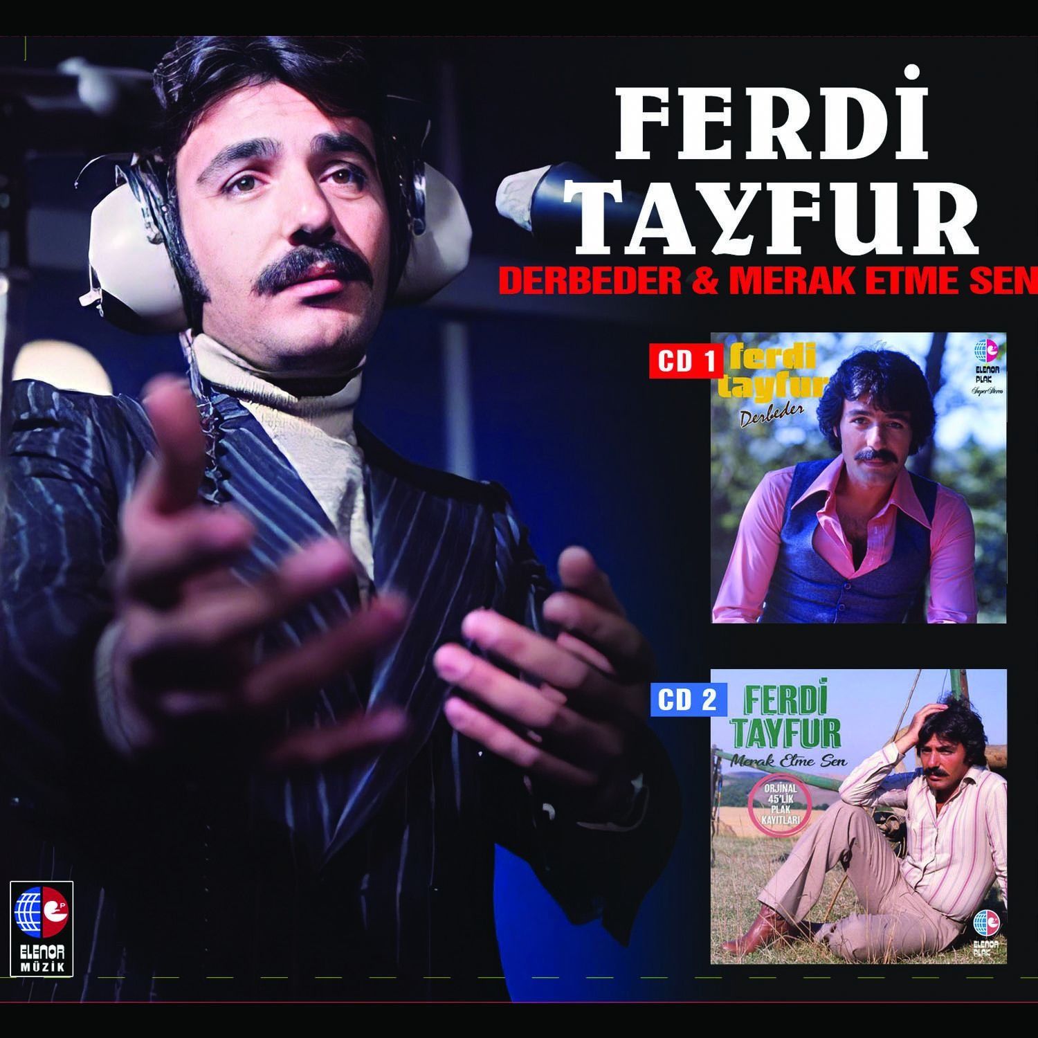 FERDİ TAYFUR - DERBEDER / MERAK ETME SEN (2 CD) (BOX)