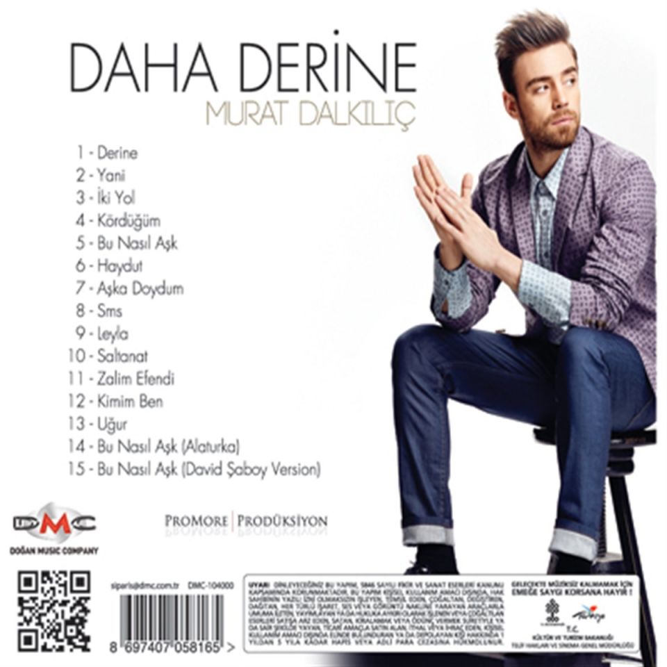 MURAT DALKILIÇ - DAHA DERİNE (CD) (2014)