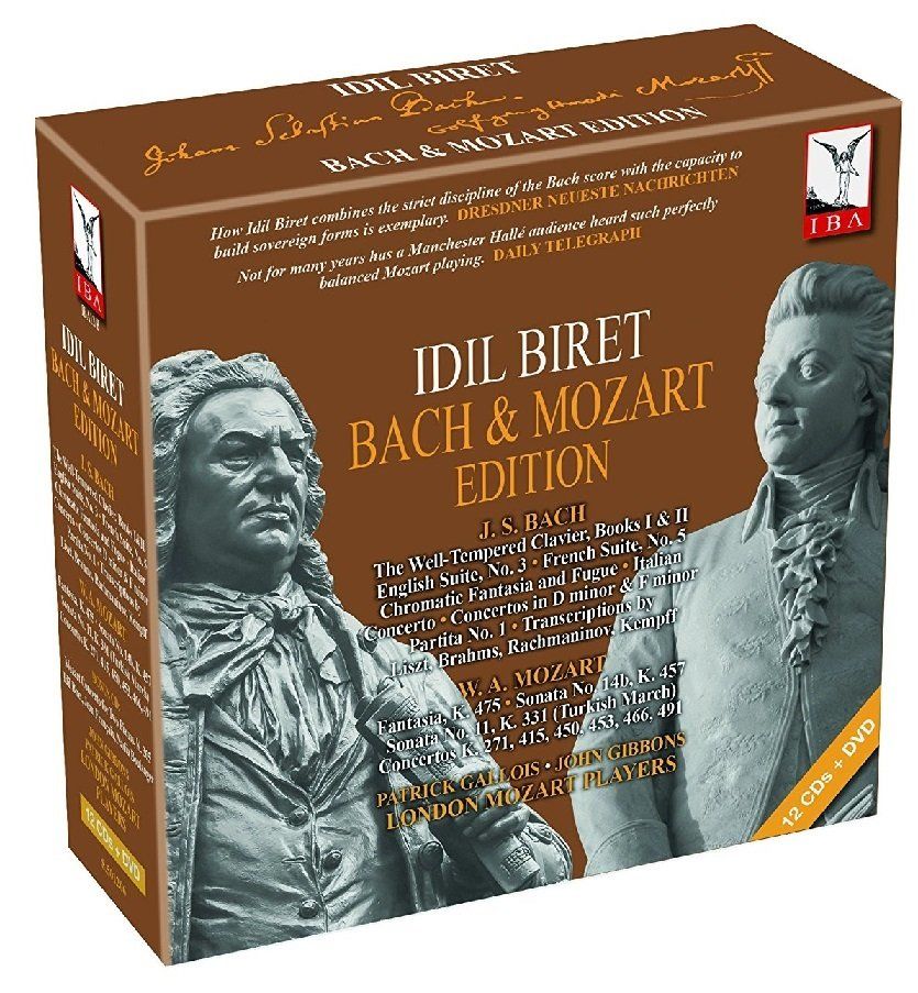 İDİL BİRET - BACH & MOZART EDITION(12 CD+1 DVD)