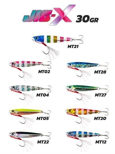 Fujin Jig-X 30gr Light Jigging jig Yem