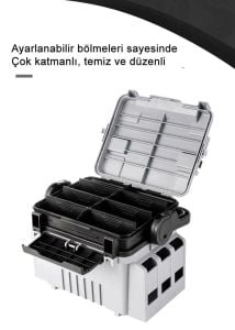 Shufa Profesyonel Balıkçı Kutu Çanta 12L