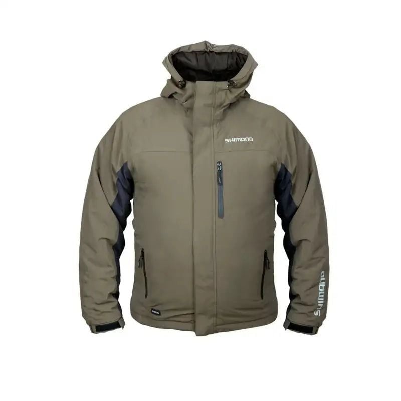 Shimano Wear Rain Jacket Padded Su Geçirmez Yeşil Ceket XL