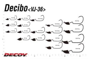 DECOY VJ-36 Violence Decibo Jig Head