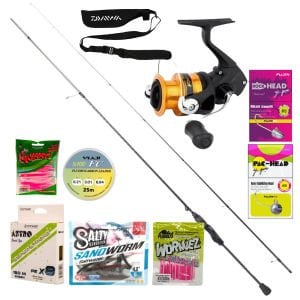 Ryuji Aji Game 220m 1-12gr & Shimano FX 1000 / LRF SET