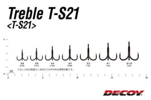 DECOY T-S21 Belly Hook Üçlü İğne