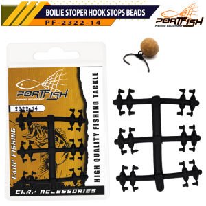 Portfish 2322-14 Boilie Stoper Hook Stops Beads