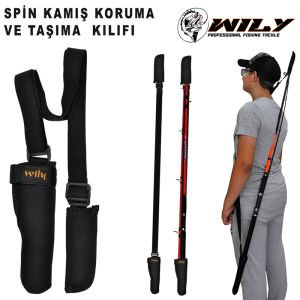 Wily Neopren Spin Kamış Koruma ve Taşıma Kılıfı