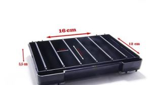 FUJIN Tackle Box 104DS Çift Taraflı Maket Balık Kutusu
