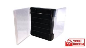 FUJIN Tackle Box 104DS Çift Taraflı Maket Balık Kutusu