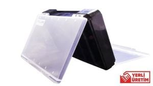 FUJIN Tackle Box 104DS Çift Taraflı Maket Balık Kutusu