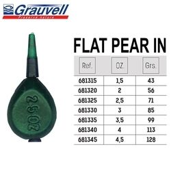 Vorteks Flat Pear Inline Sazan Kurşunu