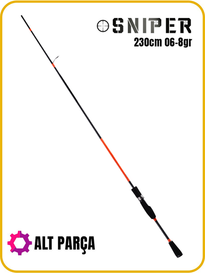 Fujin Sniper 230cm 06-8gr Alt Parça Orange