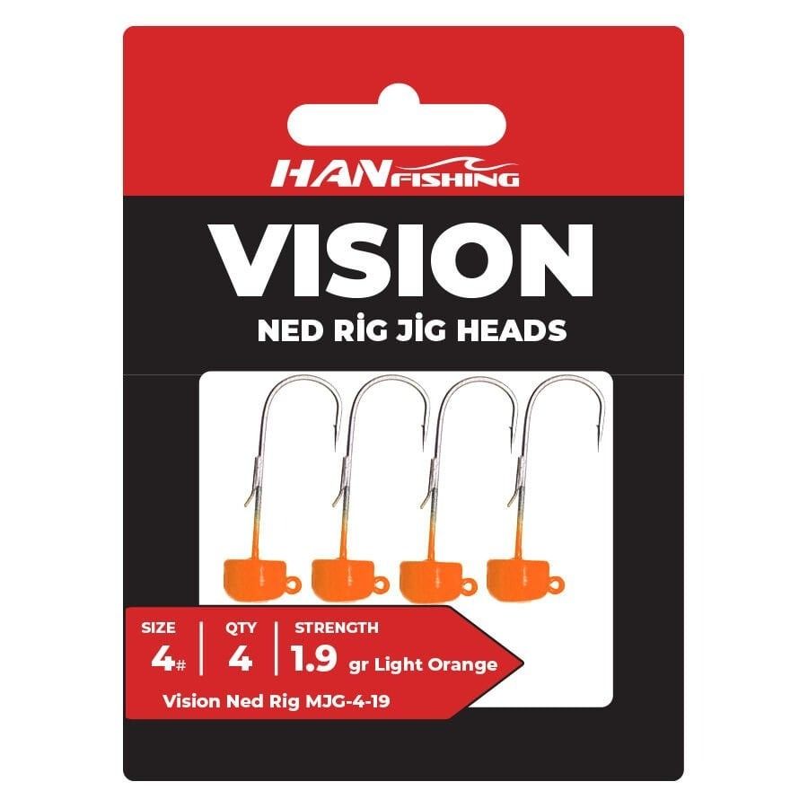 Vision Ned Rig Light Orange LOMJ-20-5,7 gr JigHead