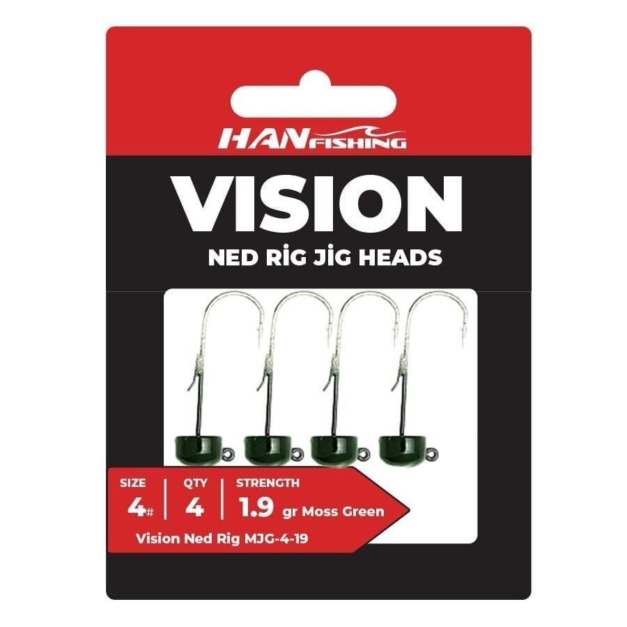 Vision Ned Rig Peary White PMJ-2-28 JigHead